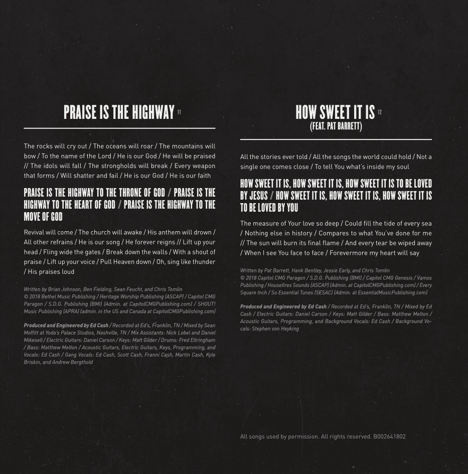 Chris Tomlin - Holy Roar (CD)